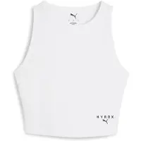 Puma X Hyrox Rib Crop Sleeveless T-shirt Blanc L Femme