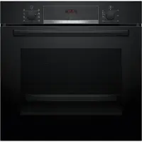 Bosch Four intégrable multifonction 71l 60cm ecoclean noir - - HBA553BA3F - série 4