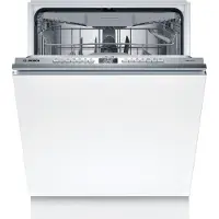 Bosch Serie 4 Smv4ecx23e Integrable Third-rack Dishwasher 14 Place Settings Argenté 60 cm / EU Plug 220V