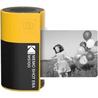 Kodak Appareil photo instantané Memo Shot ERA 2 en 1, imprimante photo, ensemble avec un rouleau, jaune