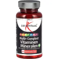 Lucovitaal - Vitamines complètes Multi+ Minéraux 60 pc(s) Comprimé(S) À Croquer