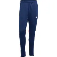 Adidas Pantalon de sport 'Tiro 25 Essentials' bleu foncé / rouge / blanc