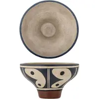 Bloomingville Bol décoratif Elfrida noir