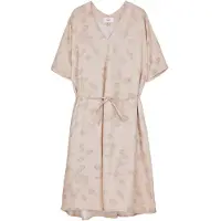 Makia Alora Short Sleeve Dress Beige XL Femme