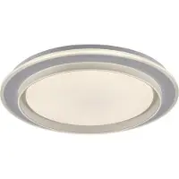 JUST LIGHT Plafonnier LED LAGO, CCT, dimmable, 34 W, blanc, 14297-16