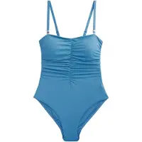 Next Maillot de bain modelant bleu