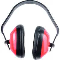 Cerva Casque antibruit econ. Oreillette (GS-01-001), 27 dB, rouge