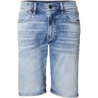 G-Star pour homme. D24430-E205-8436 Short Mosa bleu (33), Casuel, Coton, Denim