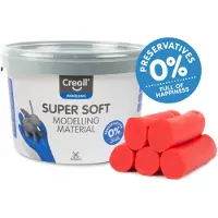 Creall Supersoft klei Rood, 1750gr.
