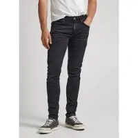Pepe Jeans pour homme. PM206321XV1 Jeans Finsbury noir (40/32), Casuel, Coton, Denim, Durable