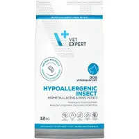 Vet Expert Veterinary Diet Hypoallergenic Insect Dog Dog Food 12 Kg Clair 12kg