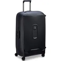 Delsey PARIS trolley Moncey 4 Double Rolls Trolley 82 Black noir