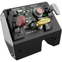 Moza Racing Mtlp As009 Takeoff And Landing Flight Control Panel Argenté