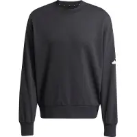 Adidas Essentials Loose Fit 3 Bar Logo Sweatshirt Noir L Homme