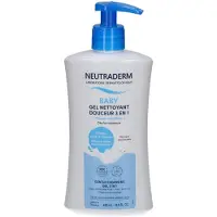 Neutraderm Baby Gel Nettoyant Douceur 3 en 1 400 ml Gel Nettoyant
