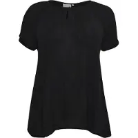 KAFFE CURVE Chemisier 'Ami' noir