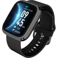 GARETT Smartwatch GRC Style Touch Display Appel & SMS IP68 Etanche Noir