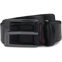 HUGO Garney Sz35 10245669 01 Belt Noir 95 cm Homme