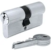 Ifam F5s4040n 80 Mm 40+40 Mm Door Lock Cylinder Argenté