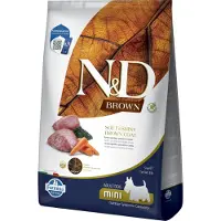 Farmina N&d Brown Mini Dog Lamb Spirulina Food 5kg Marron
