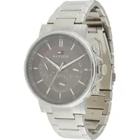 Tommy Hilfiger Tyson 44 Mm Watch Argenté Homme
