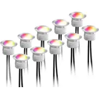 Deltaco SMART HOME SH-DLK01, éclairage de balcon intelligent, RGB & blanc chaud