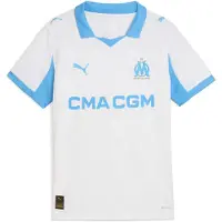 Puma Olympique Marseille 25/26 Replica Home Junior Short Sleeve T-shirt Blanc 9-10 Years Enfants
