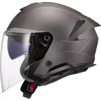 LS2 LS2OF618VersoIISolidMatTitaniumCasqueJet Taille S