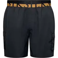 SikSilk Shorts de bain orange / noir