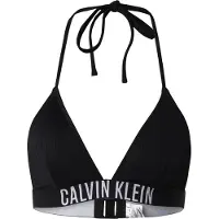 Calvin Klein Intense Power Triangle Bikini Top Noir L Femme