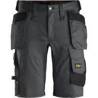 Snickers Workwear Snickers Korte Broek 6141 Staal Grijs - Zwart (5804) Maat 046 (46)