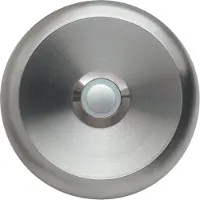 Grothe GRO ETA S100 LEDws LED Plaque à étage inox massif, LED blanche max. 24V(1,5A)/24V (Filaire)