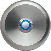 Grothe GRO ETA S100 LEDbl LED Plaque à étage Acier inoxydable massif, LED bleue max. 24V(1,5A)/2 (Filaire)