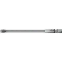 Wiha Embout Professional PlusMinus/Phillips 1/4" (32686) SL/PH1 x 90 mm (Cruciforme Phillips PH, Fente de vis)