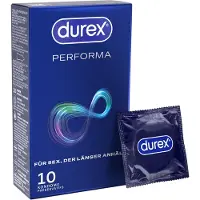 Durex Performa - préservatif retardant - 10 pièces