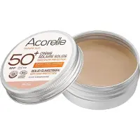 ACORELLE Crème Solaire Solide Beige SPF50+ 20 g Crème Protection Solaire