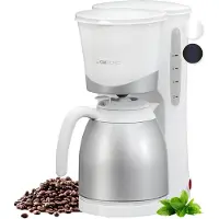Clatronic 263127 KA 3327 Kaffeemaschine weiß, 8-10 Tassen