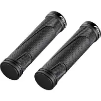 Reverse Components Booster Single Lock-on Grips Noir 130 mm