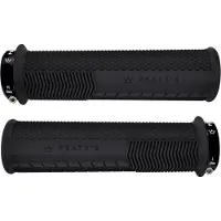 Peaty's Monarch Knurl Thick Grips Noir 138 mm