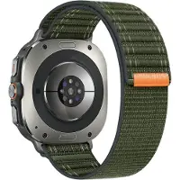 Cover-Discount Galaxy Watch Ultra (47mm) - Bracelet de remplacement en nylon avec velcro (Nylon), Sangles de montre, Vert
