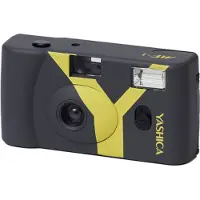 Yashica Mf-1 Snapshot Art Analog Camera Noir