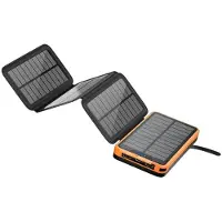 Lippa 20 000 mAh 7W Banque d'énergie solaire pliable Banque d'énergie (batterie) - 20000 mAh (20000 mAh, 7 W)