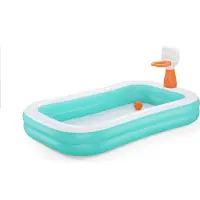 Bestway Piscine pour Enfant - 251 x 168 cm - Dunk N' Splash - - UneTaille - Piscine pour Enfant