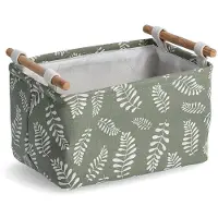 Zeller Panier de rangement 30x21x18 vert (21 cm, 1x)