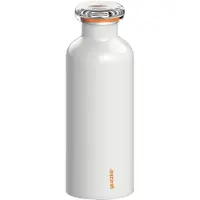 Guzzini Bouteille Isotherme Blanche Avec Bouchon Dévissable 50 Cl