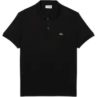 Lacoste Homme Lacoste Regular Fit Polo noir, Unicolore