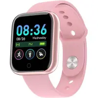EKO , Montre connectée 4.0 étanche IP67 avec capteur de poids, rose