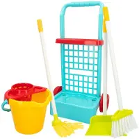 CB Toys My Home Colors Cleaning Trolley Multicolore Enfants