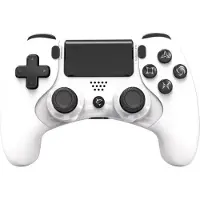 White Shark Baltas Shark Gamepad Baltasis ryklys ŠIMTMETIS (PS3, PS4), Manette, Blanc
