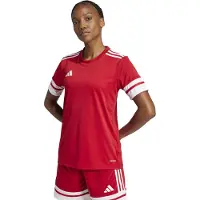 Adidas Maillot 'Squadra 25' rouge sang / blanc